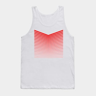 Graphic in red and grey. Tank Top